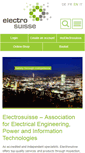 Mobile Screenshot of electrosuisse.ch